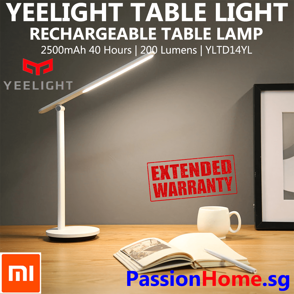 xiaomi yeelight desk lamp