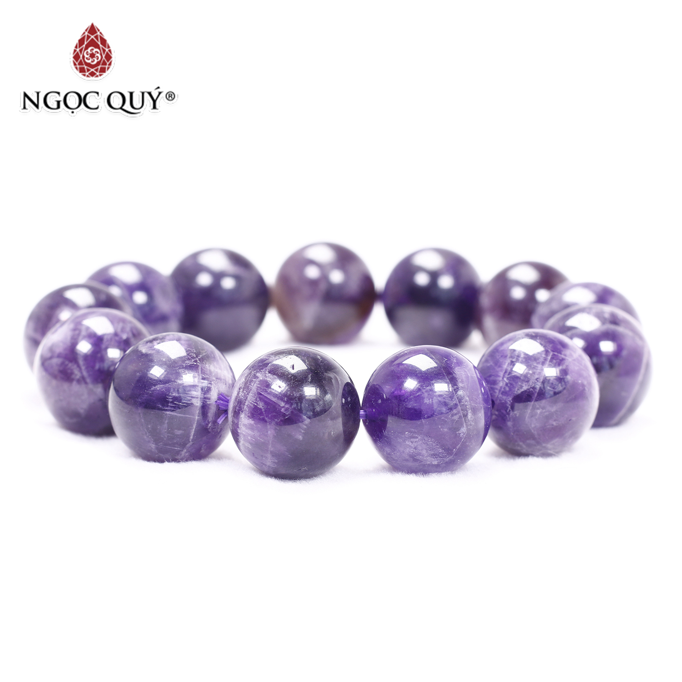Vòng Tay Thạch Anh Tím - Ngọc Quý