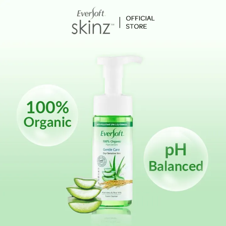 eversoft cleanser for dry skin