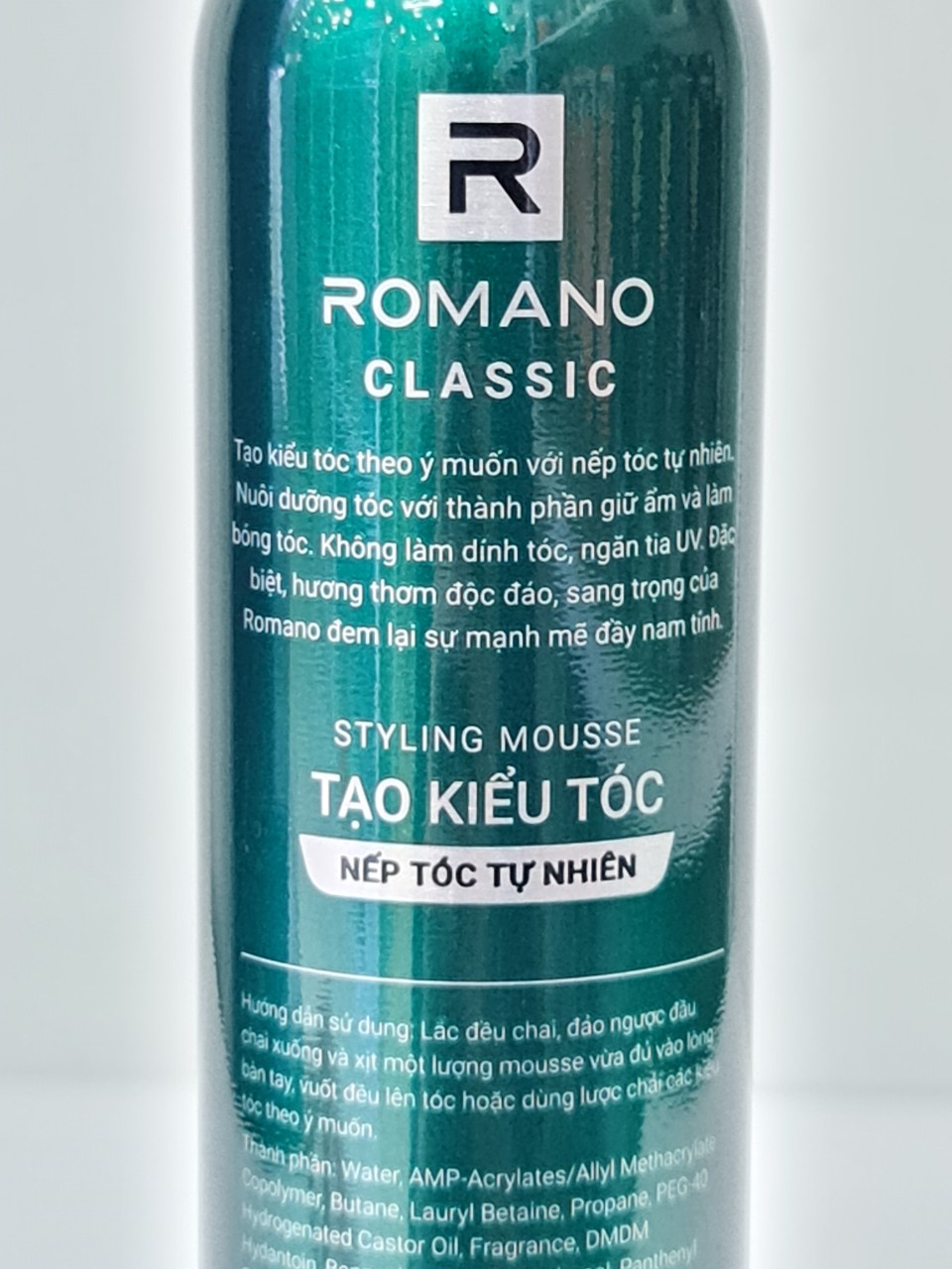 Mousse Tạo Kiểu Tóc Nam Romano Classic 175g