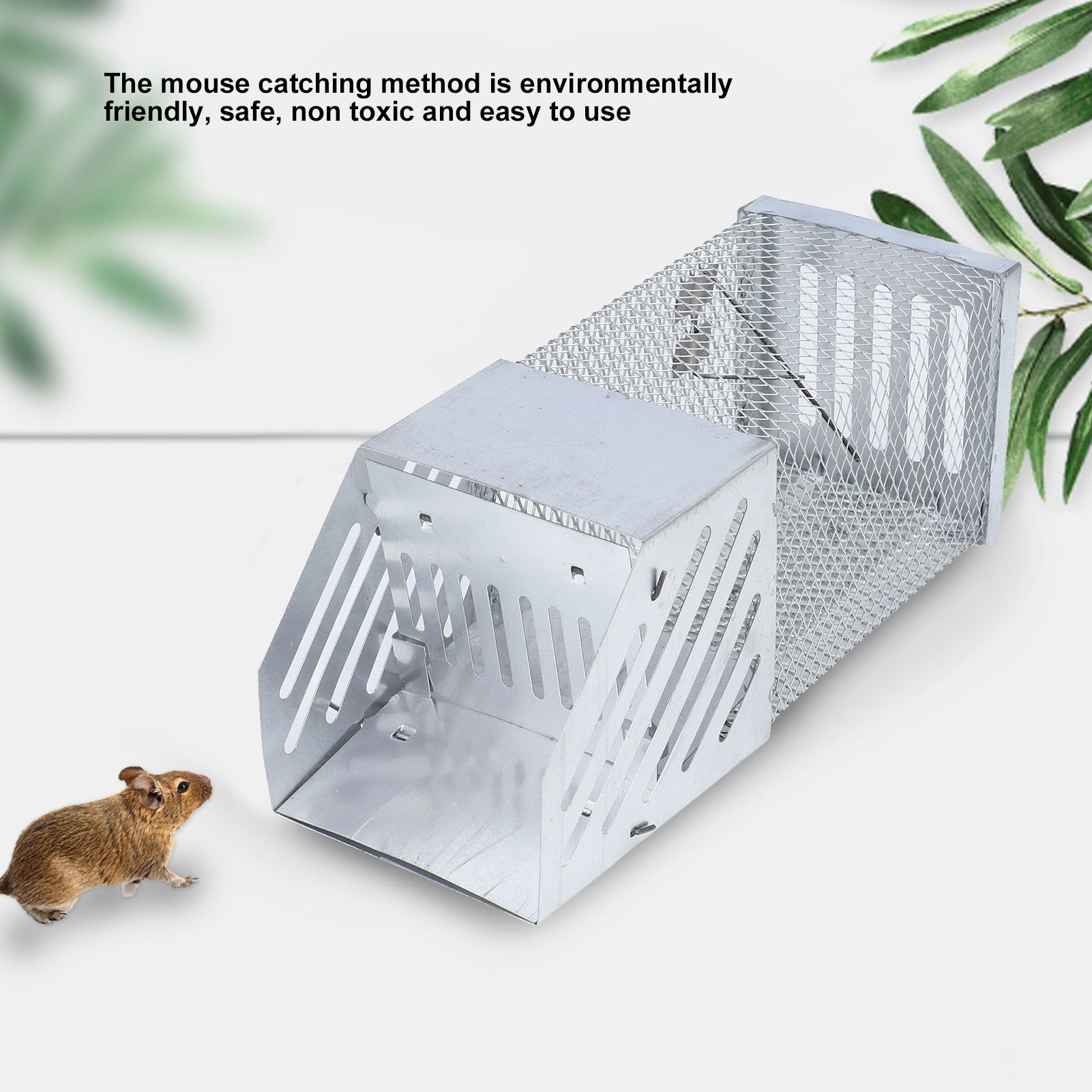 Chuột Bắt Lồng một cửa Tự Động Khóa Cửa bẫy chuột nhân Đạo Cho Trong Nhà Trung Tâm Mua Sắm Nhà Hàng Kho Trang Trại