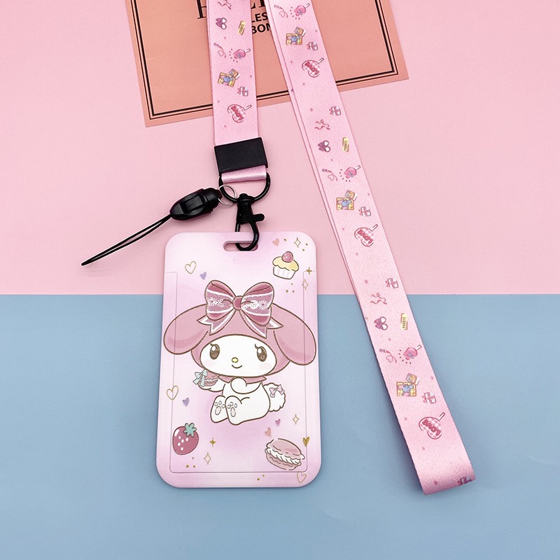 Cardholder with Lanyard Set For Children Kids Girls Boys Student Card ...