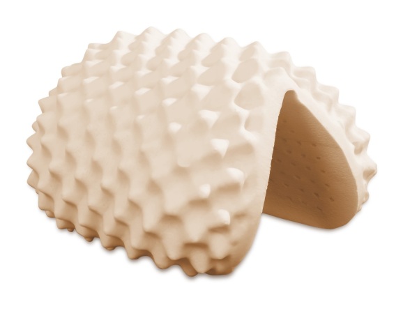 GỐI CAO SU CONVOLUTED PEANUT 35X55