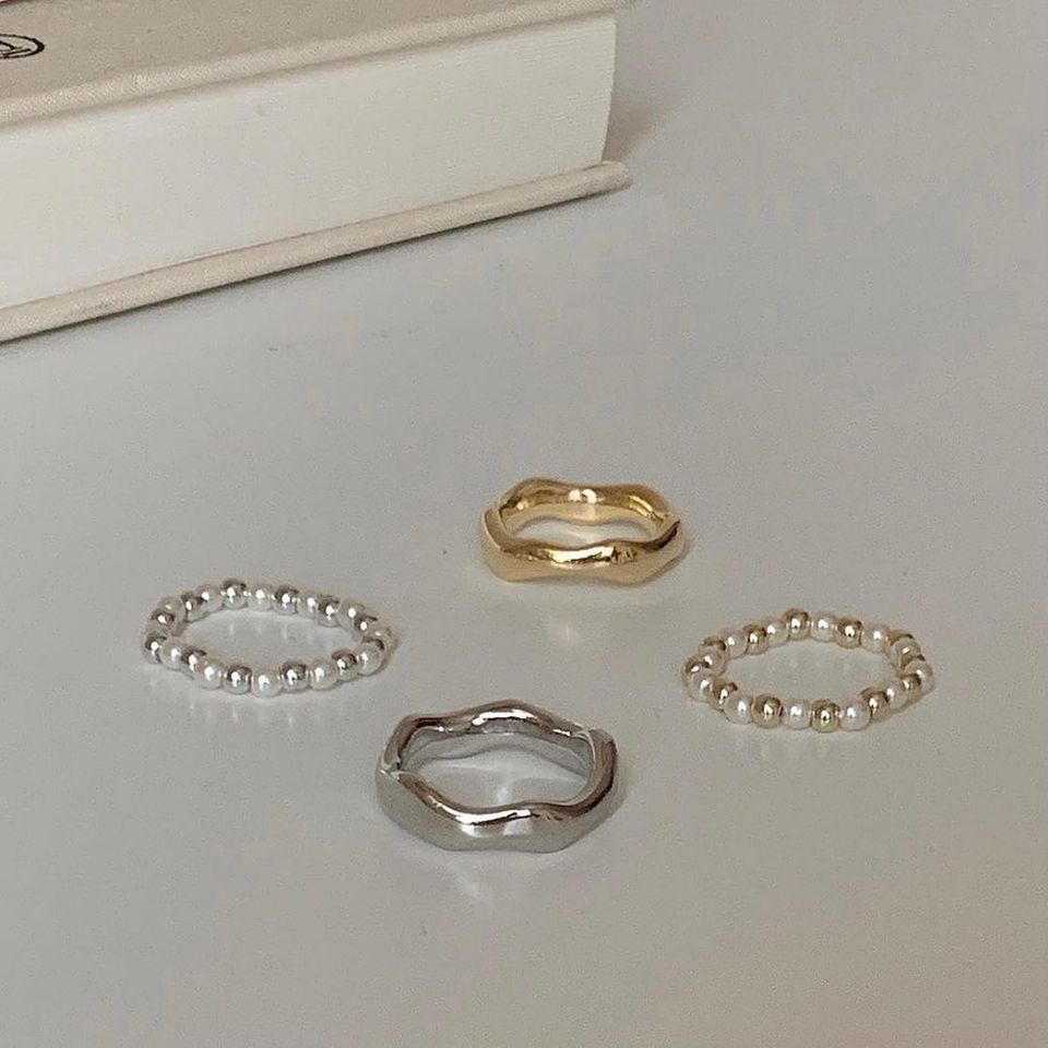 Nhẫn Lucy set Hàn Quốc