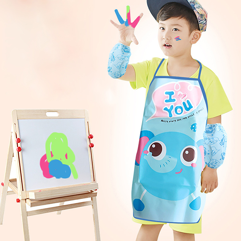 1Pc/Set%20Waterproof%20EVA%20Cartoon%20Children%20Aprons%20Oversleeves%20Cartoon%20Multipurpose%20Durable%20Kid%20Painting%20Overclothes%20Random%20Color%20-%20Image%208