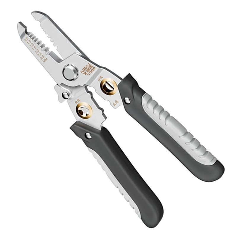 Kìm uốn vũ nữ Thoát Y mới đa chức năng, Kéo cắt cáp, tiết kiệm lao động, sắc nét và bền, cắt dây cáp kìm dây điện