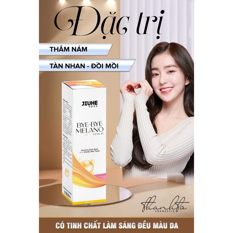 Serum Giảm Thâm JIUHE BYE-BYE MELANO mỹ phẩm Thanh Tô 5ml
