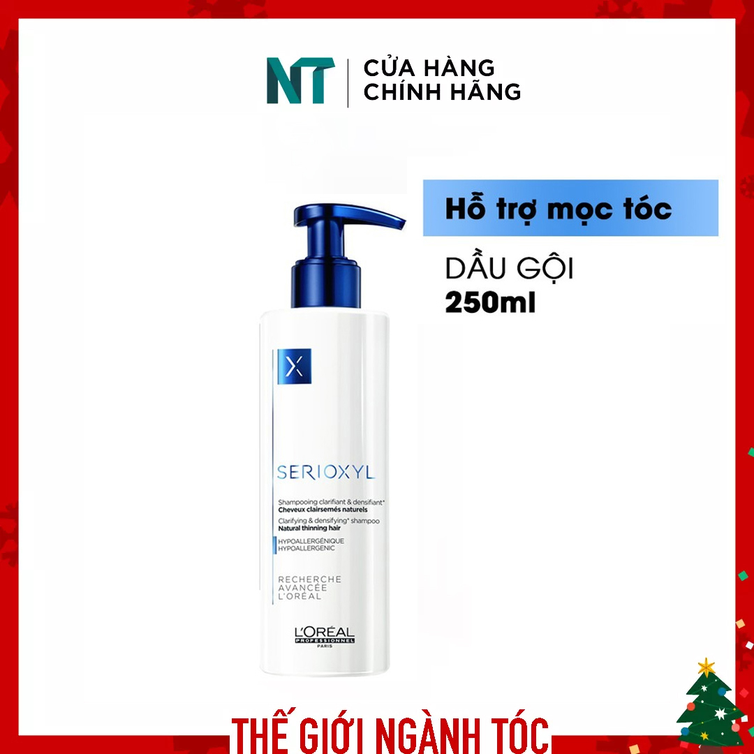 Dầu Gội L'oreal Serioxyl Kích Thích Mọc Tóc Và Làm Dày Tóc 250ML