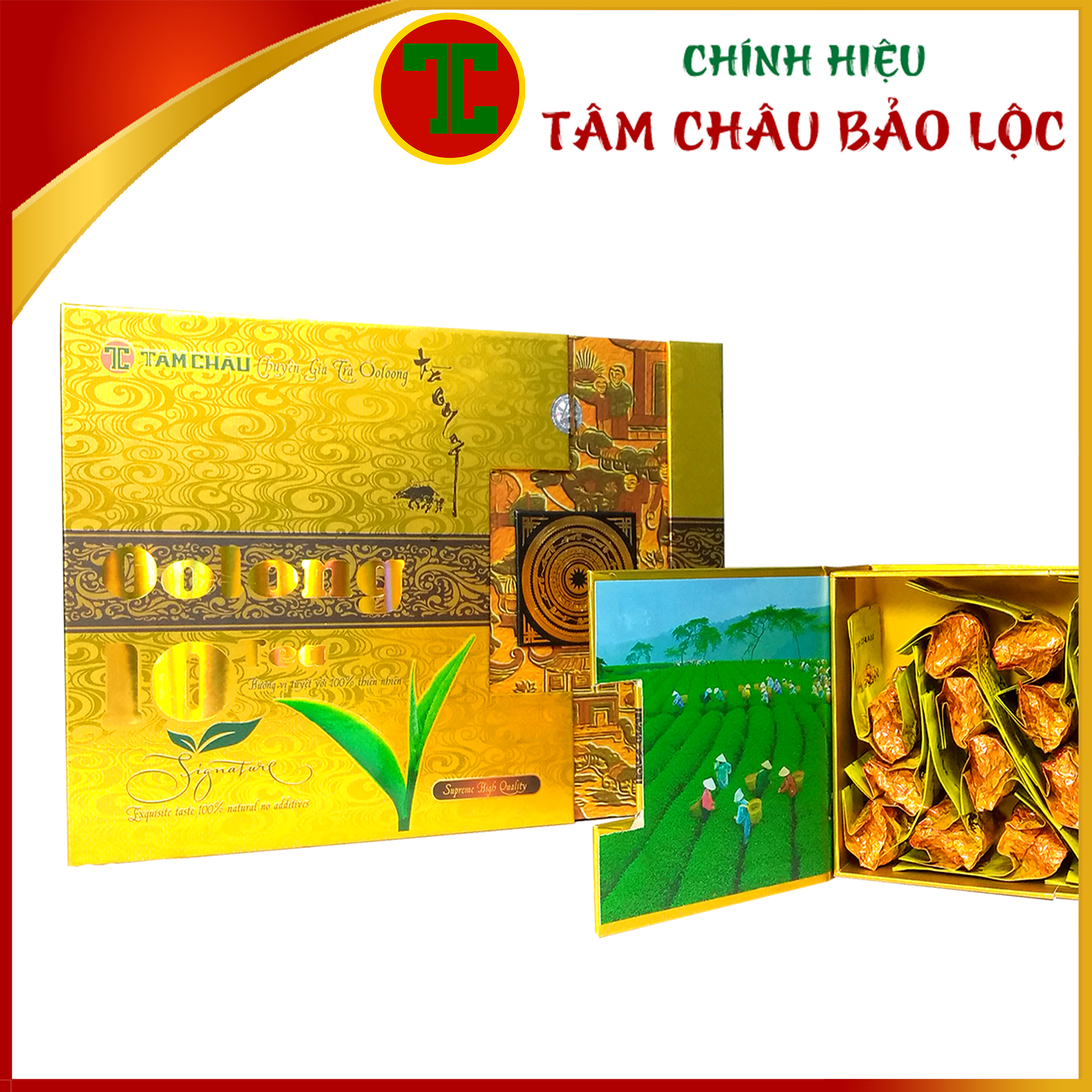 [TÂM CHÂU]  Trà Oolong 10 Tea thượng hạng 320Gr