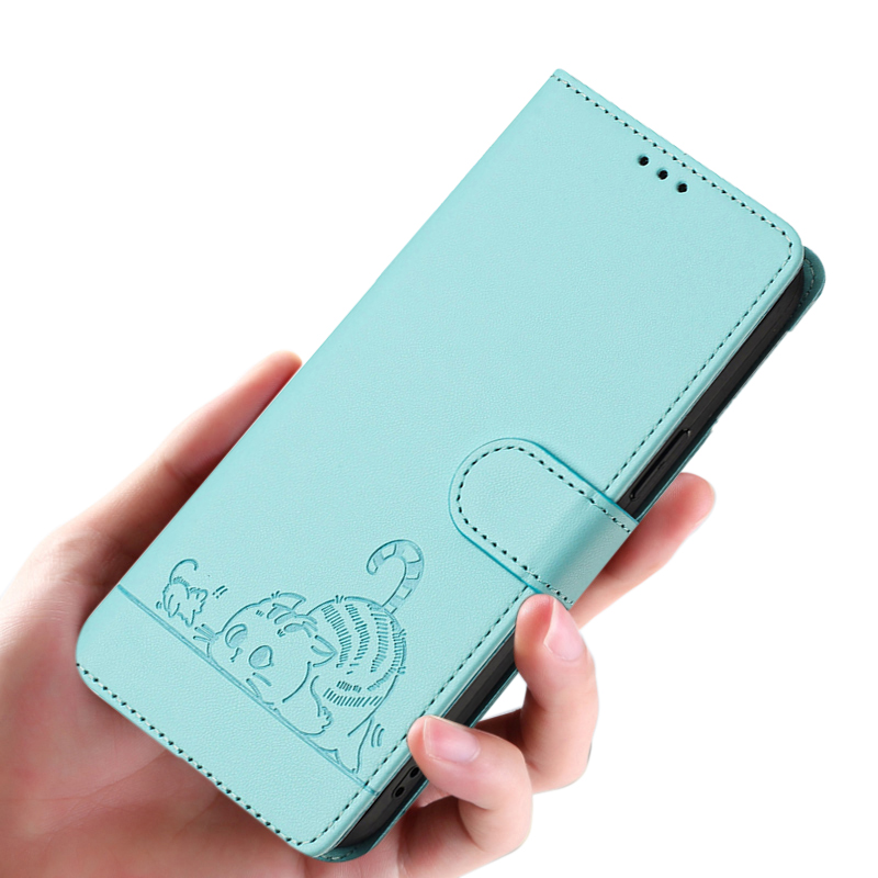 For%20Vivo%20T4%20Lite%205G%20Flip%20Cover%20Cute%20Cat%20-%20Themed%20Embossed%20Patterns%20Foldable%20Stand%20RFID%20Shielding%20Protection%20For%20Vivo%20T4%20Lite%205G%20Back%20cover%20Phone%20Cases%20-%20Image%203