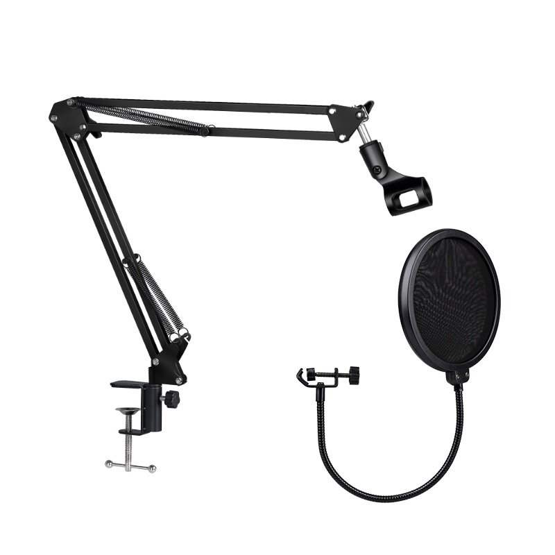 Microphone holders are professional, rotatable, adjustable, solid and durable, easy to install, fast delivery
