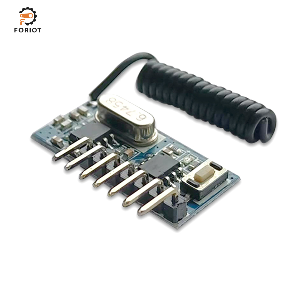 Foriot Wireless 433Mhz RF Module Receiver and Transmitter Remote Control Receiver Module