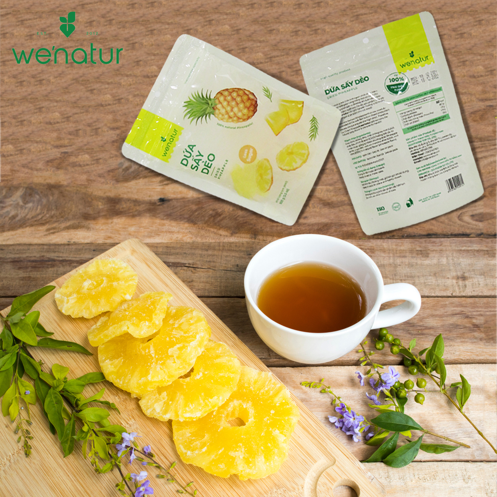 [Thơm Ngon] Dứa Sấy Dẻo Tự Nhiên We'natur 100g