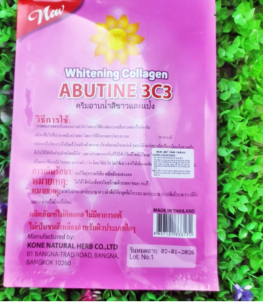 Tắm trắng ABUTINE 3C3 hồng Thái Lan