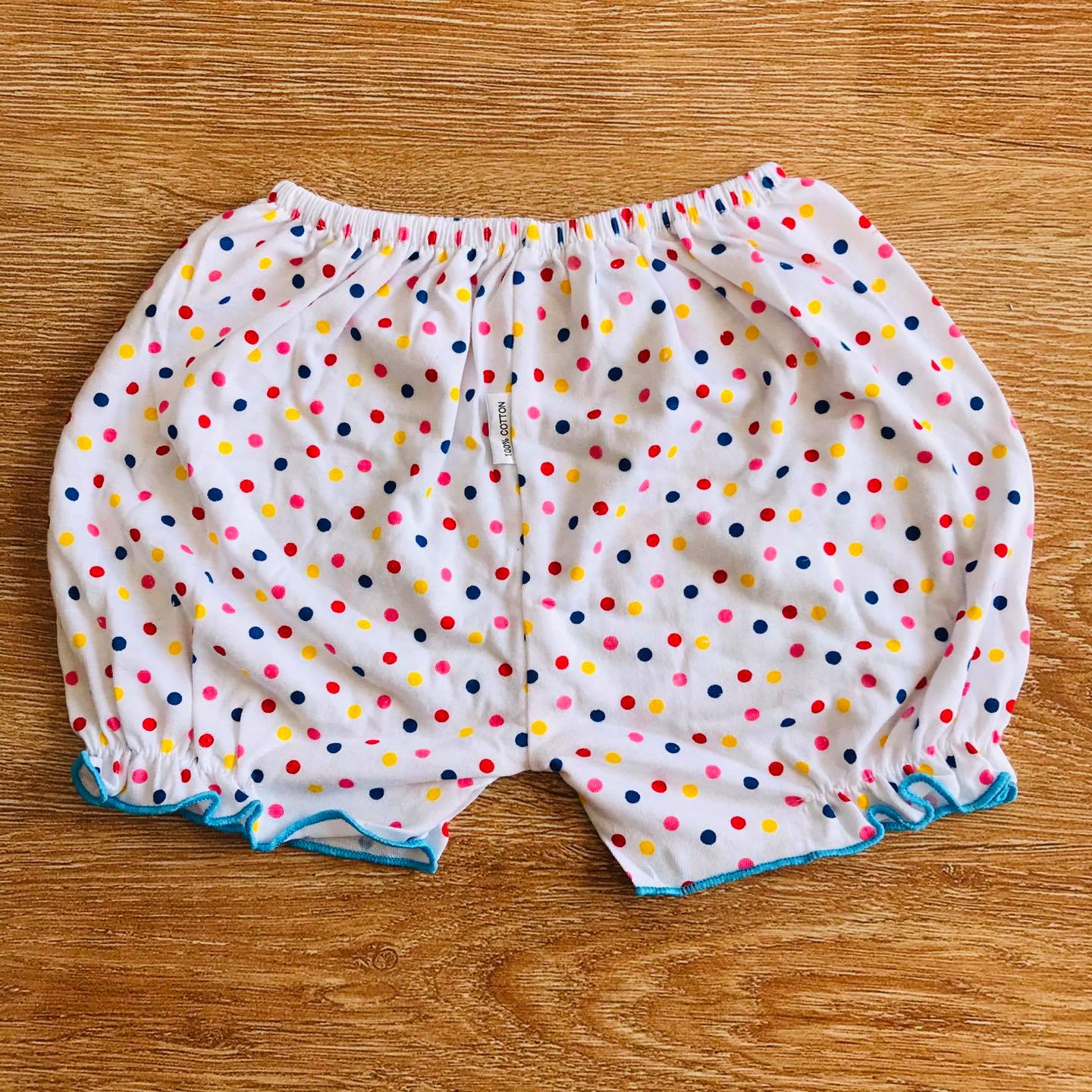 Combo 10 quần bi phòng bé gái 3-17kg