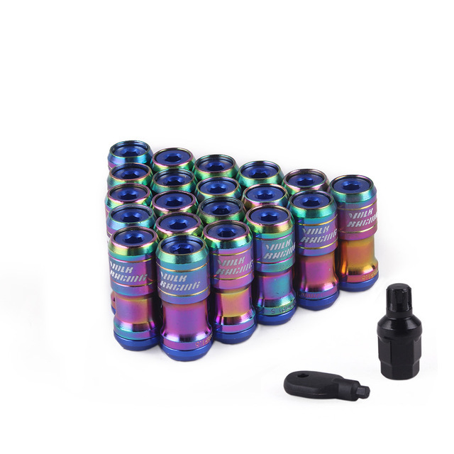 Z Racing Blue Steel Lug Nuts – 12x1.25mm, Closed Ended, Heptagon 35mm (Blemished)