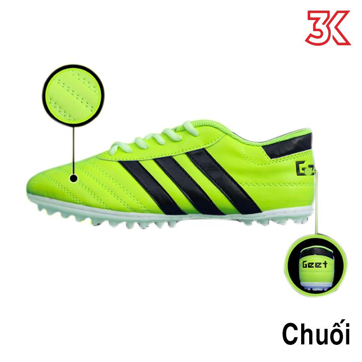 Giày đá banh sân nhân tạo khâu full đế Geet , CT3