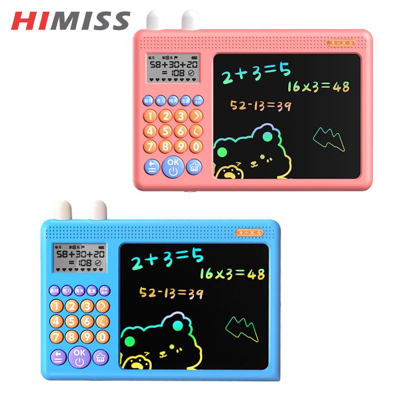 HIMISS LCD Writing Tablet For Kids Reusable Oral Calculation Handwriting