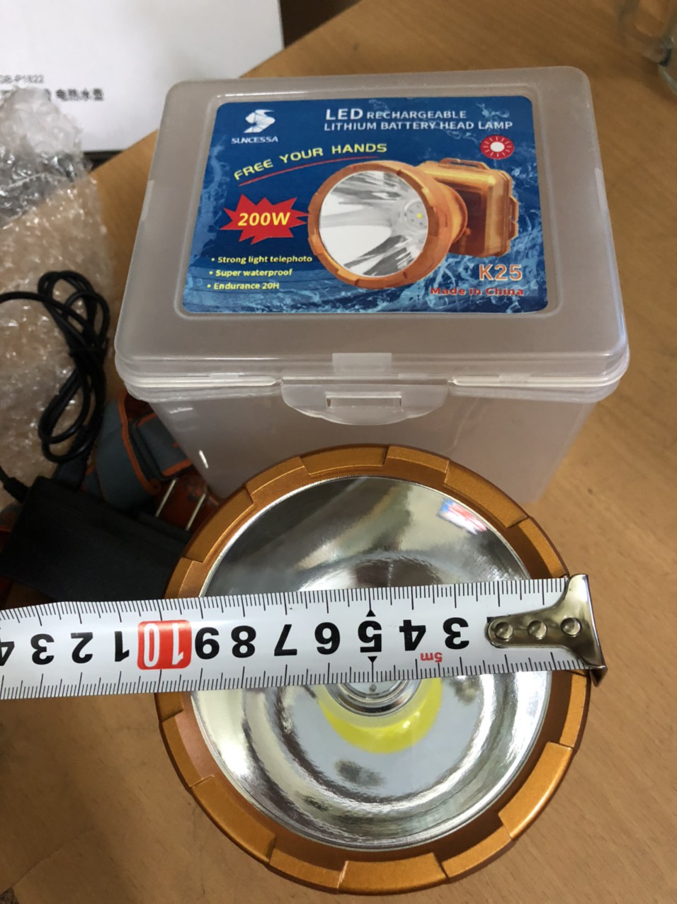 Đèn đội đầu siêu sáng k25