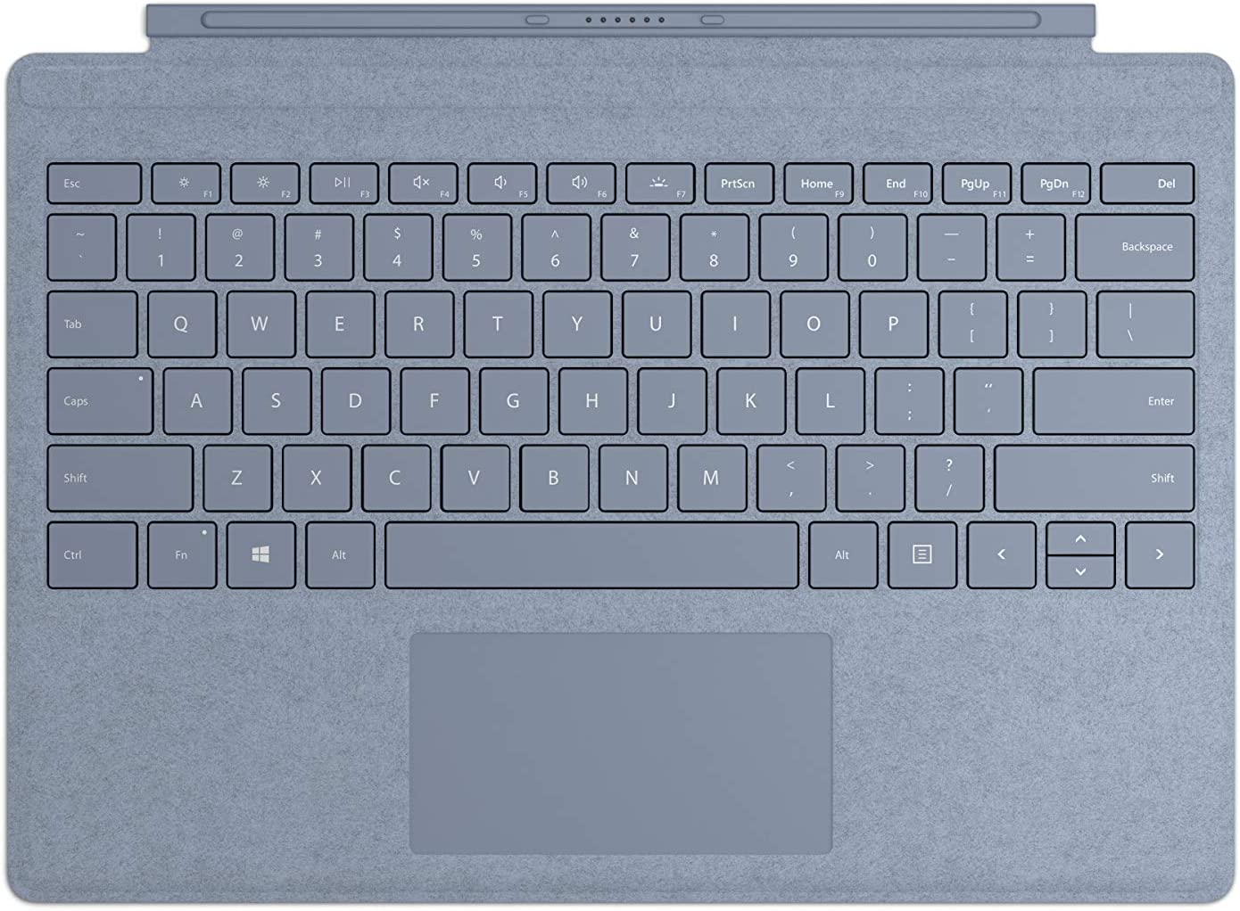 surface keyboard ice blue