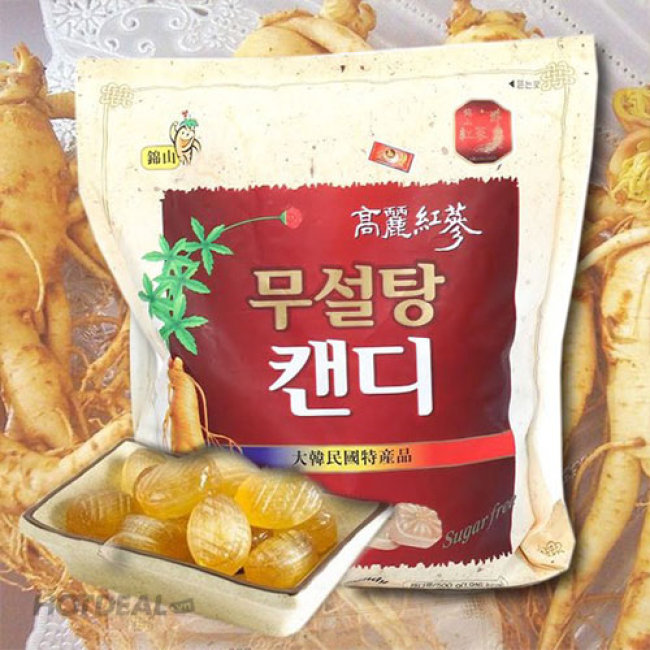 Kẹo sâm Hàn Quốc không đường 500g