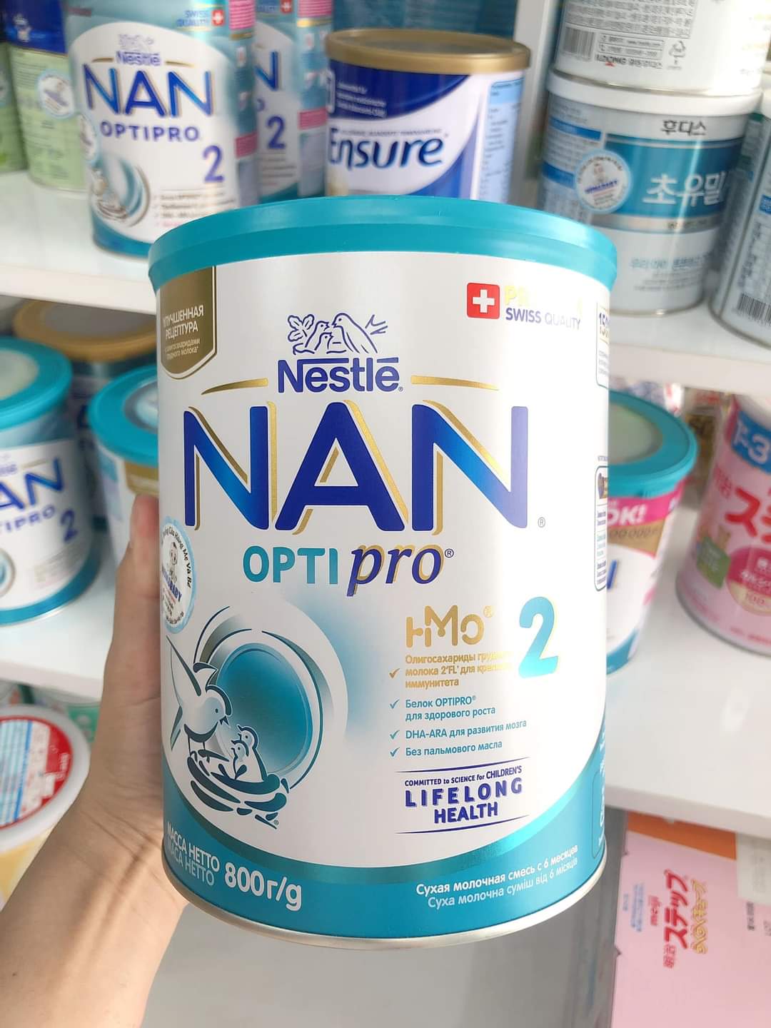 Sữa NAN NGA đủ số 1,2,3 chuẩn hàng Air