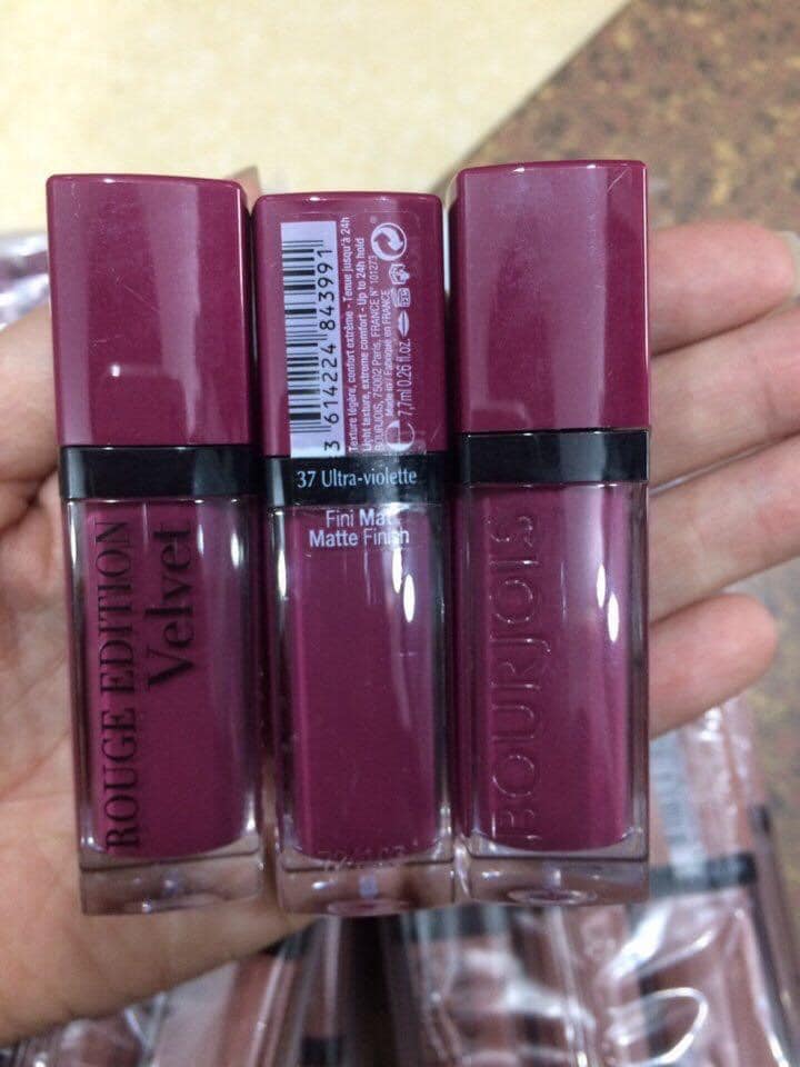 Son kem lì Bourjois Velvet Pháp chính hãng