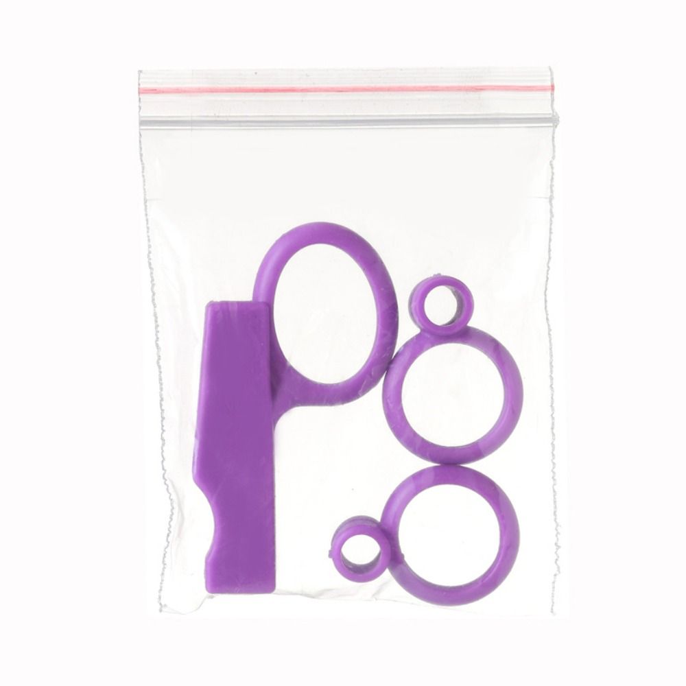DILASSO Eating Practice Chopsticks Kids Holding Chopsticks Correcting Ring Kitchen Tableware Silicone Eating Practice Chopsticks Accessories Portable Finger Sets Kitchen Tableware Kids Enlightenment