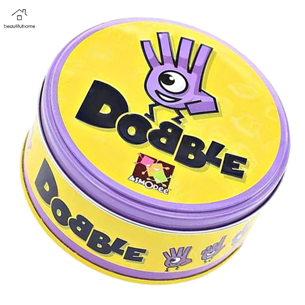 Sports Educational Toys Coated Paper Double Juego Cards Spot It Dobble Cards Game Spot Board Games Kids Holidays Gifts