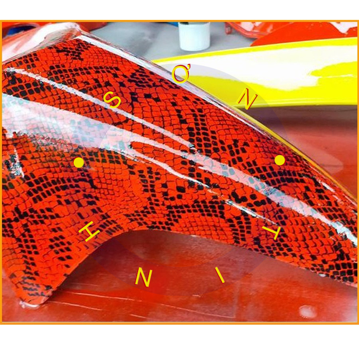 CUỘN PHIM NHÚNG CHUYỂN NƯỚC Sơn SAMURAI DA RẮN CARBON ĐEN Z029