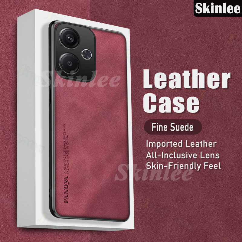 Phone case For Xiaomi Poco M6 Plus Back cover Fluff Hard Cortex Plush Cover with Soft Frame Anti-knock For Xiaomi Poco M6 Plus Cover cases