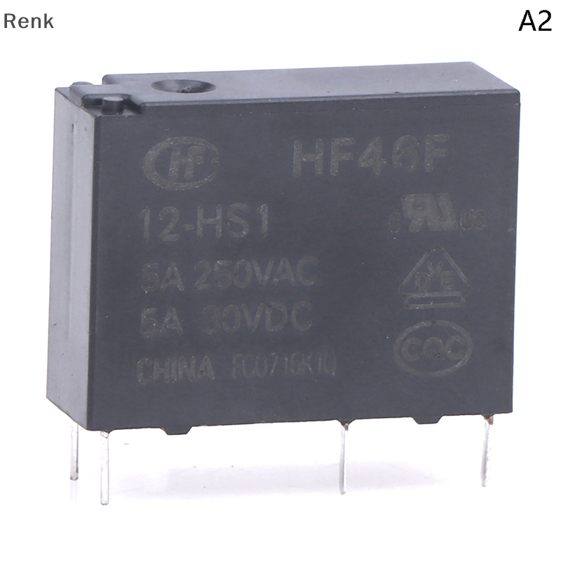 Renk hf46f-g- 5 12 24 -hs1-hs1t 7a 5a 4pin 250vac 30vdc dc5v 12v 24v rơ le hf46f-12-hs1