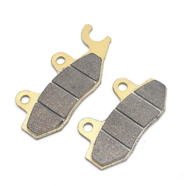 ☌ↂ❐ motorcycle front rear brake pads for kawasaki kle300 kle 300 versys x300 versys-x300 x-300 2017 2018 2019 2020
