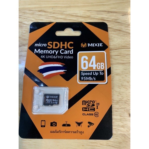 Thẻ nhớ 64gb MIXIE MicroSD chính hãng