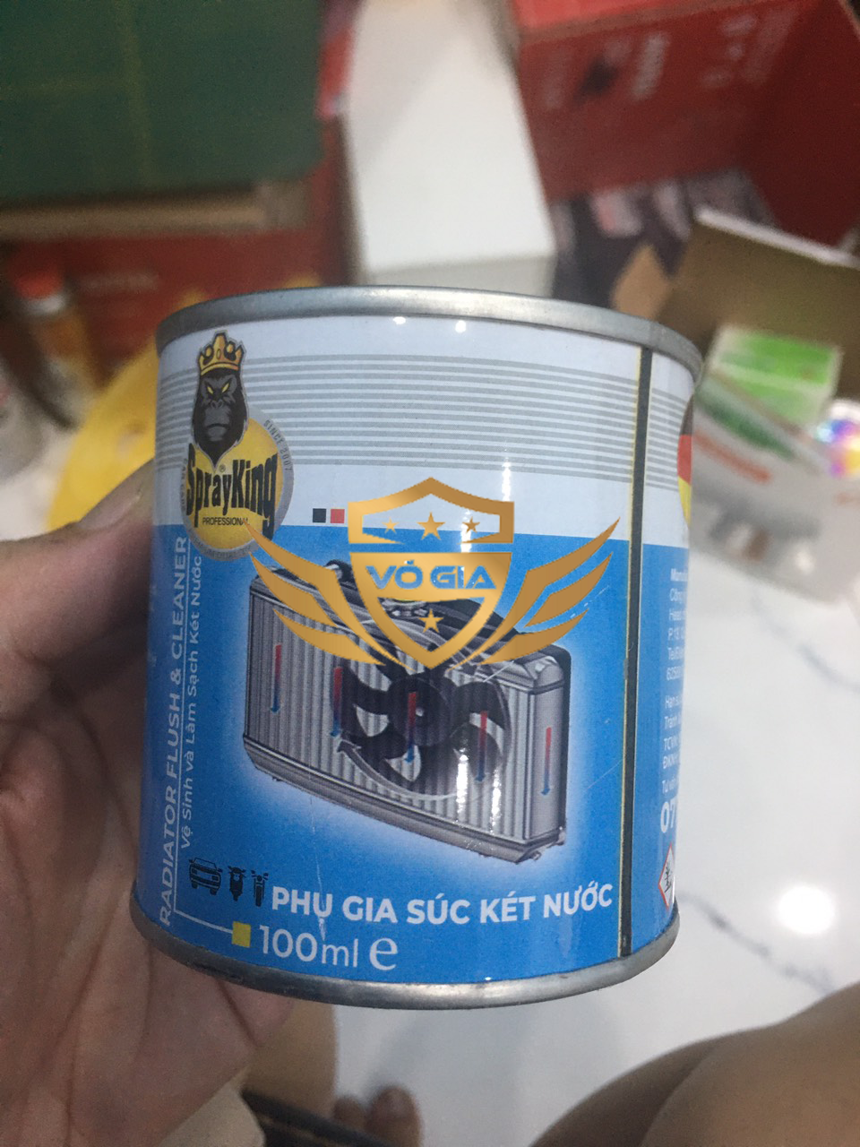 Sprayking súc két nước , vệ sinh két nước sprayking