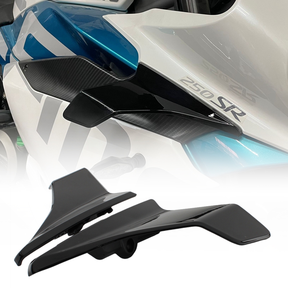 【Fast and Free Delivery】 CFMOTO CF250SR CF 250SR 250 SR 300SR Motorcycle Parts Side Downforce Spoilers Fixed Winglet Fairing Wings Deflectors.