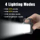 Mini Magnetic COB Keychain Light Lumens Bright USB Rechargeable Flashlight 3 Light Modes Portable Folding Bracket Work Lamp. 