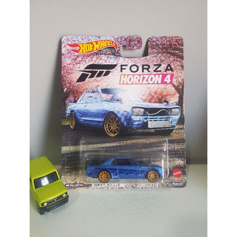 Hot wheels premium Forza Horizon Nissan Skyline H/T 2000 GT-X hotwheels  original die-cast murah