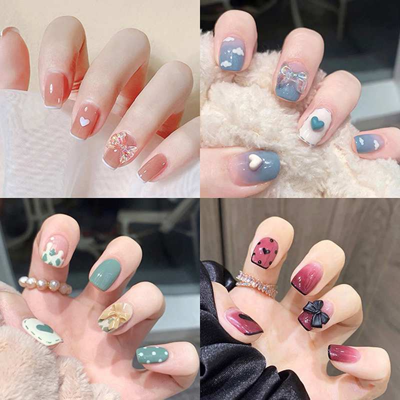 Simple%20Square%20False%20Nails%20Short%20French%20Fake%20Nails%20Press%20On%20Flowers%20Diamond%20Design%20Full%20Cover%20Nail%20Tips%20Manicure%20Tools%20Yao%20Store%20-%20Image%202