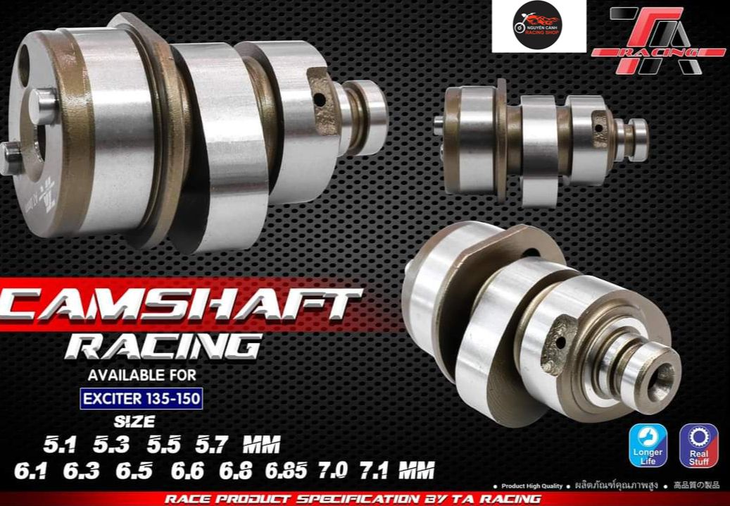 Cốt Cam TA Racing xe Exciter