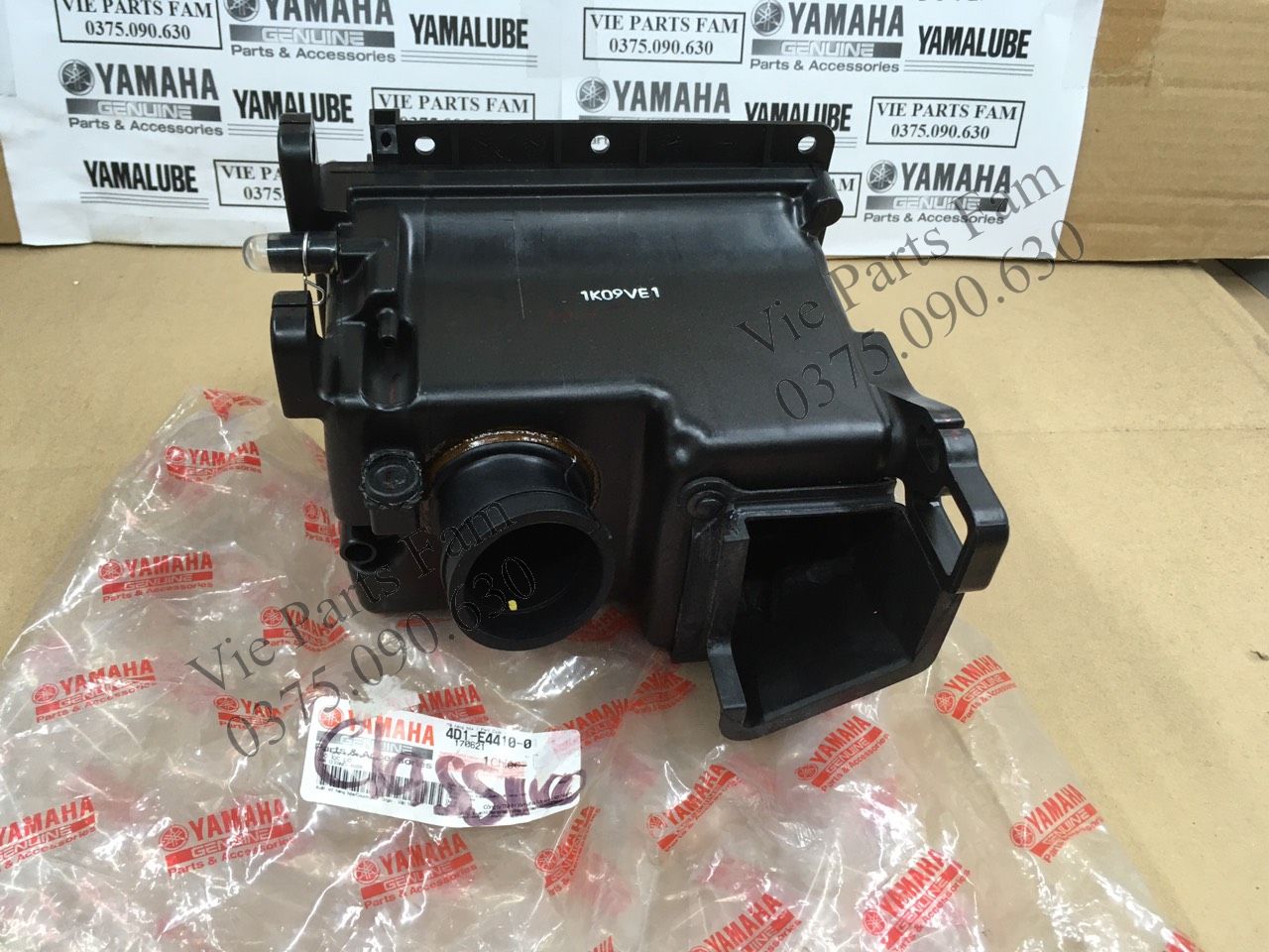 Bộ hộp lọc gió (bao tử) Mio Classico, Mio Ultimo, Mio 2004-2006 (các đời Mio dùng chung có sẵn lọc gió), hàng din Yamaha mới 100%