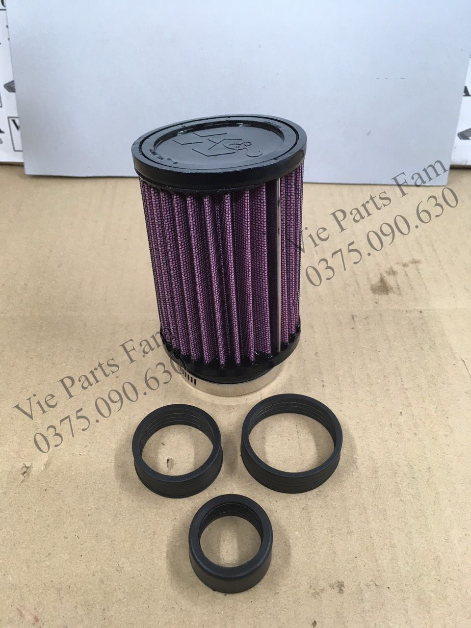 Lọc gió trụ kn gắn exiciter, winner, sonic, satria, raider, dream, wave, sirius,....