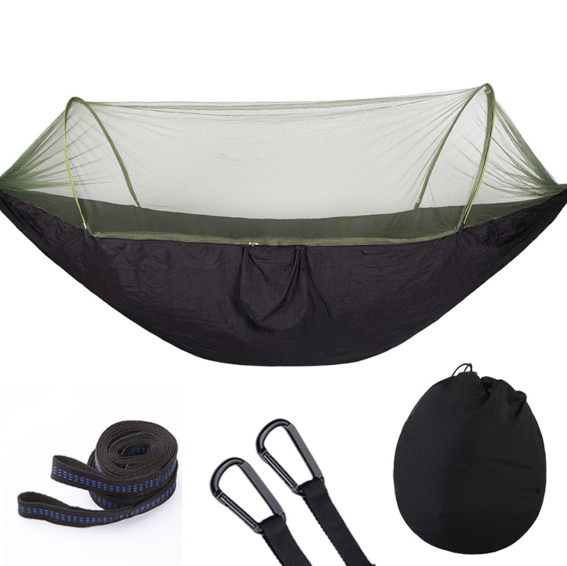Võng mùng gấp gọn size 2.9x1,4m, võng dã ngoại 2 người, cắm trại, phượt - Camping VietNam