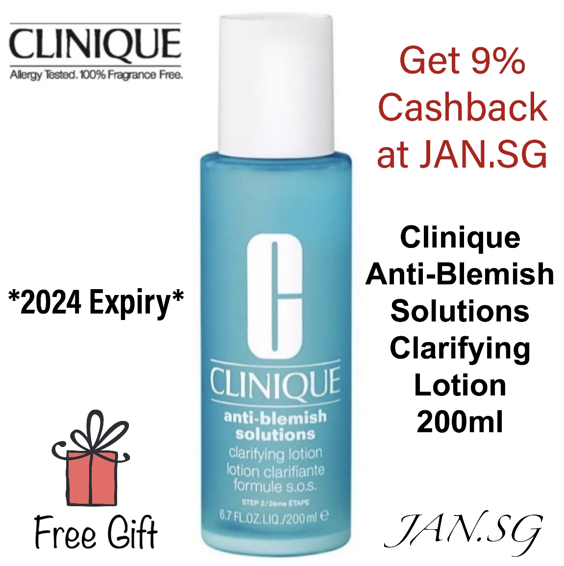 kanal råolie økse ❤️Clinique Anti Blemish❤️ *2024 EXPIRY STOCKS* Clinique Anti-Blemish  Solutions Clarifying Lotion 200ml - For Oily and Acne-Prone Skin Type, Acne  Care, Pore Control, Clinique Anti Blemish, Clinique Clarifying Lotion, Clarifying  Lotion Clinique 