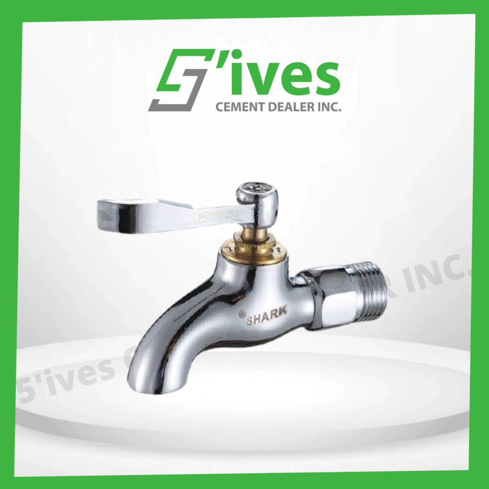 SHARK Chrome Faucet HD Plain Bibb SF 2620 Lazada PH