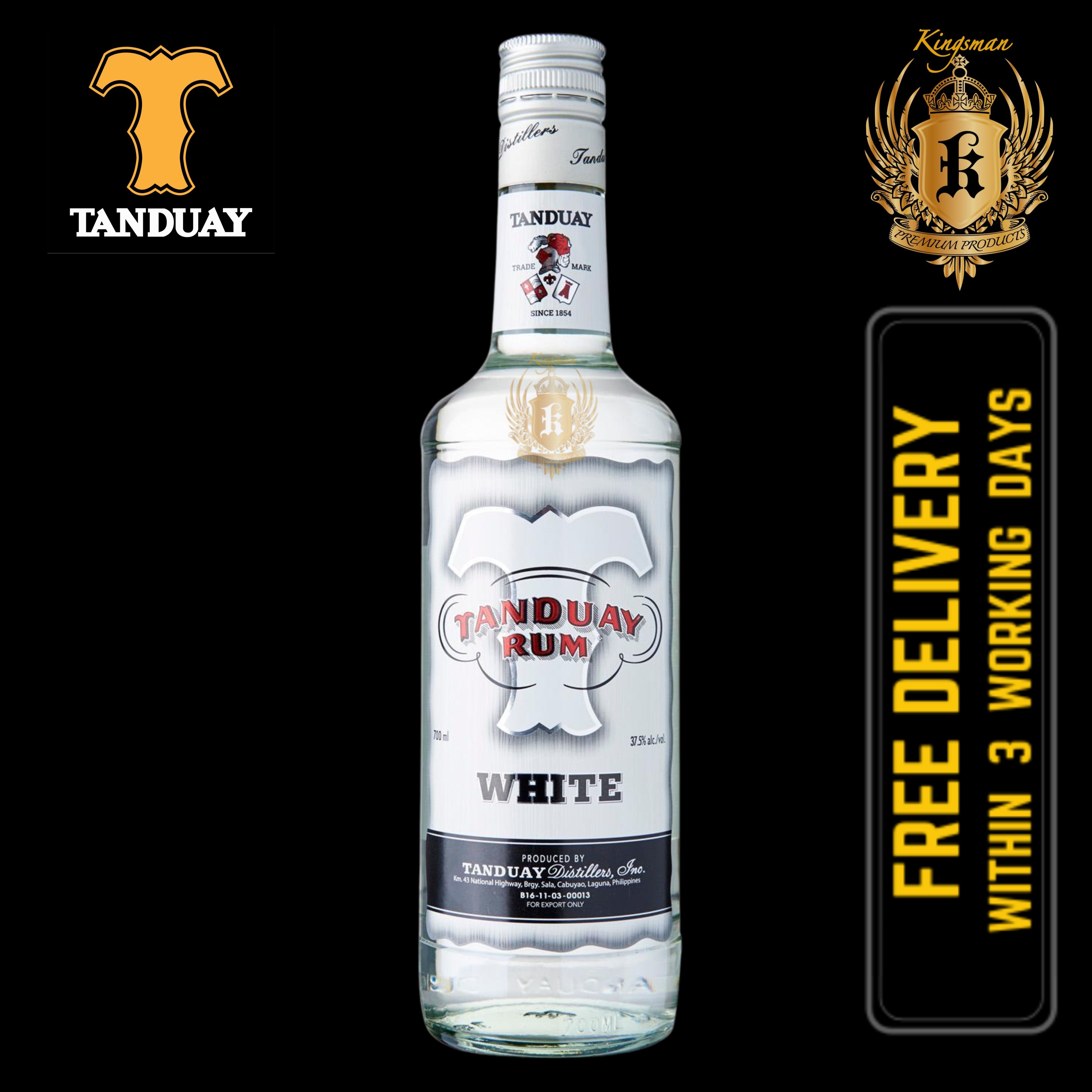 Tanduay White Rum 3 Years 700ml Lazada Singapore