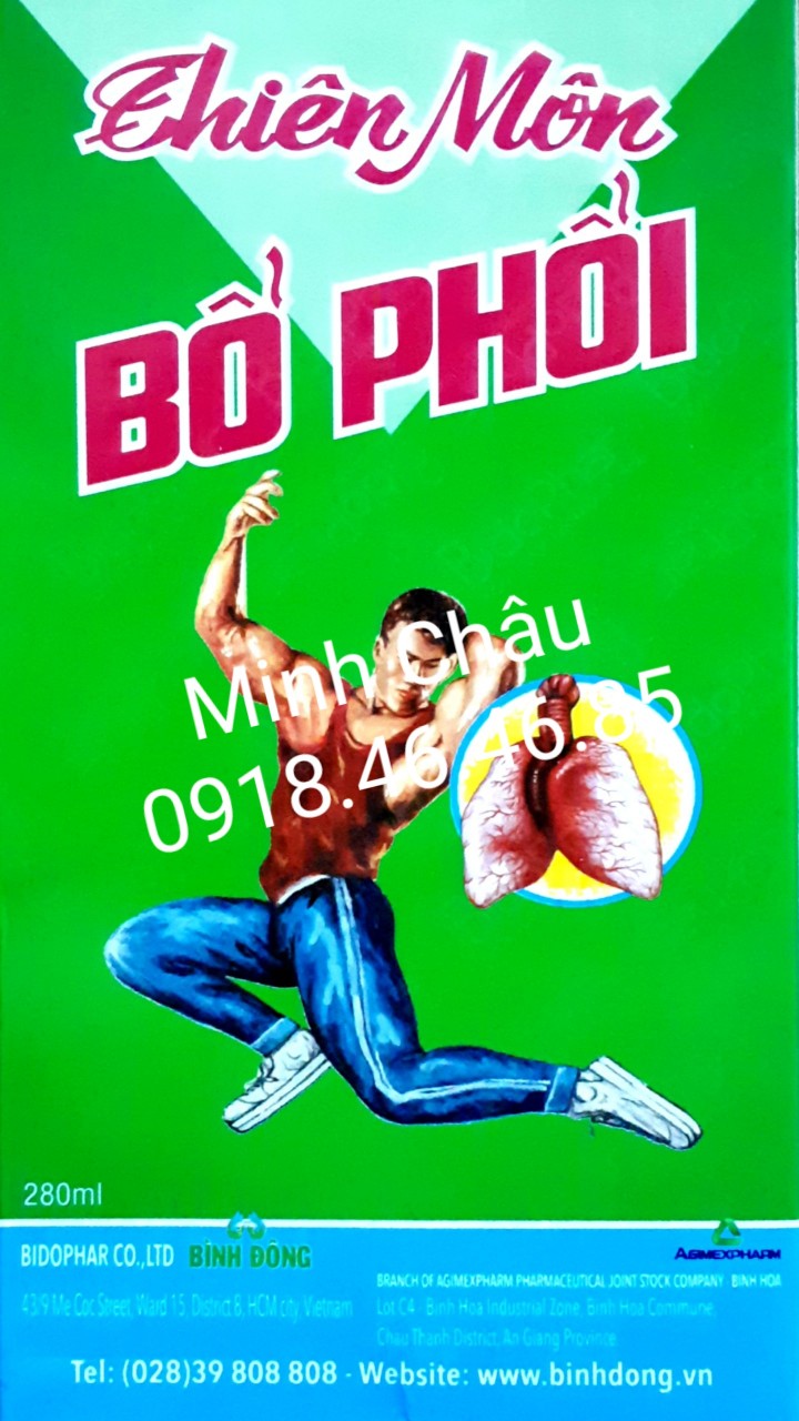 CHÍNH HÃNG Thiên Môn Bổ Phổi 280ml