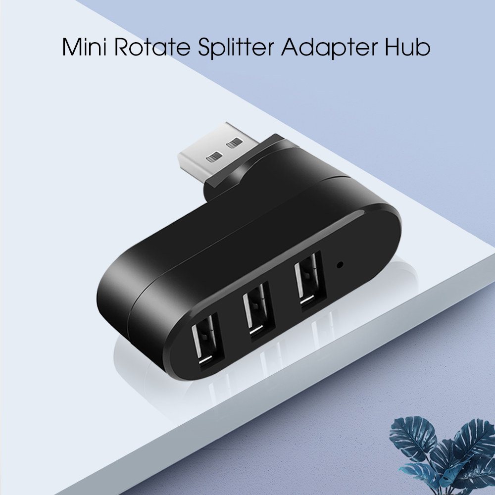 Usb Rotating Adapter Robotics 【InnovateWorld】kebidu USB Hubs 3 Ports USB 2.0 Hub Mini Rotate Splitter ...