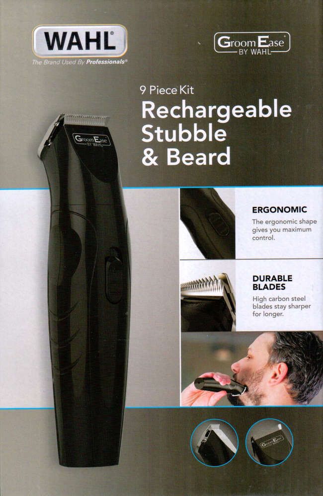 Wahl 9685-517 Groom Ease Rechargeable Stubble &; Beard Lazada