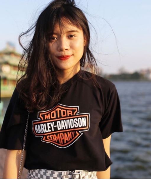 Áo croptop MOTOR HARLEY